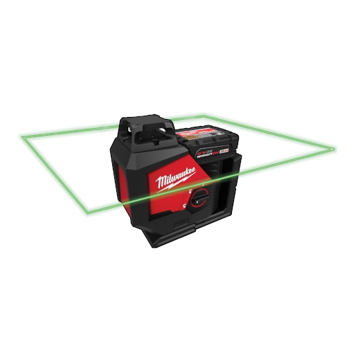 Milwaukee M12 Green 360° Single Plane Laser Kit