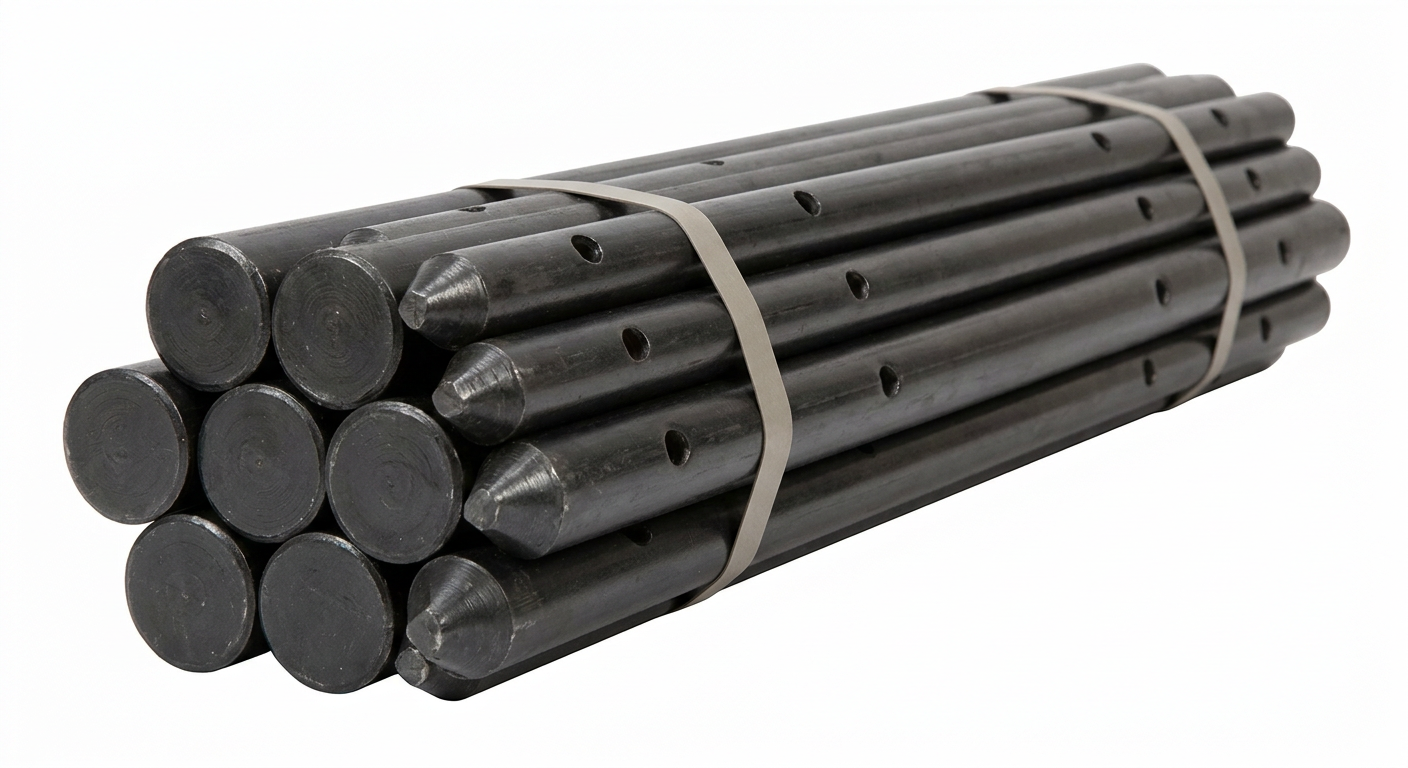 Grip-Rite 3/4 in. x 18 in. Round Stake (10 count)
